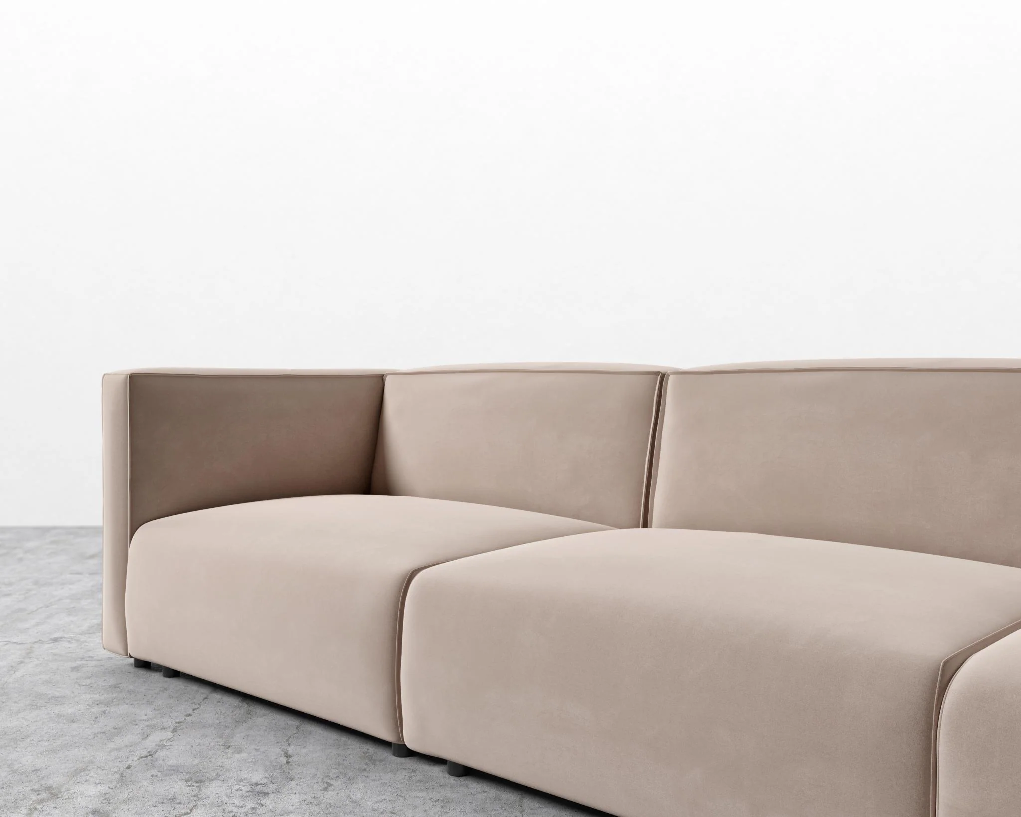 Arya Modular Sofa with Open End - Image 12
