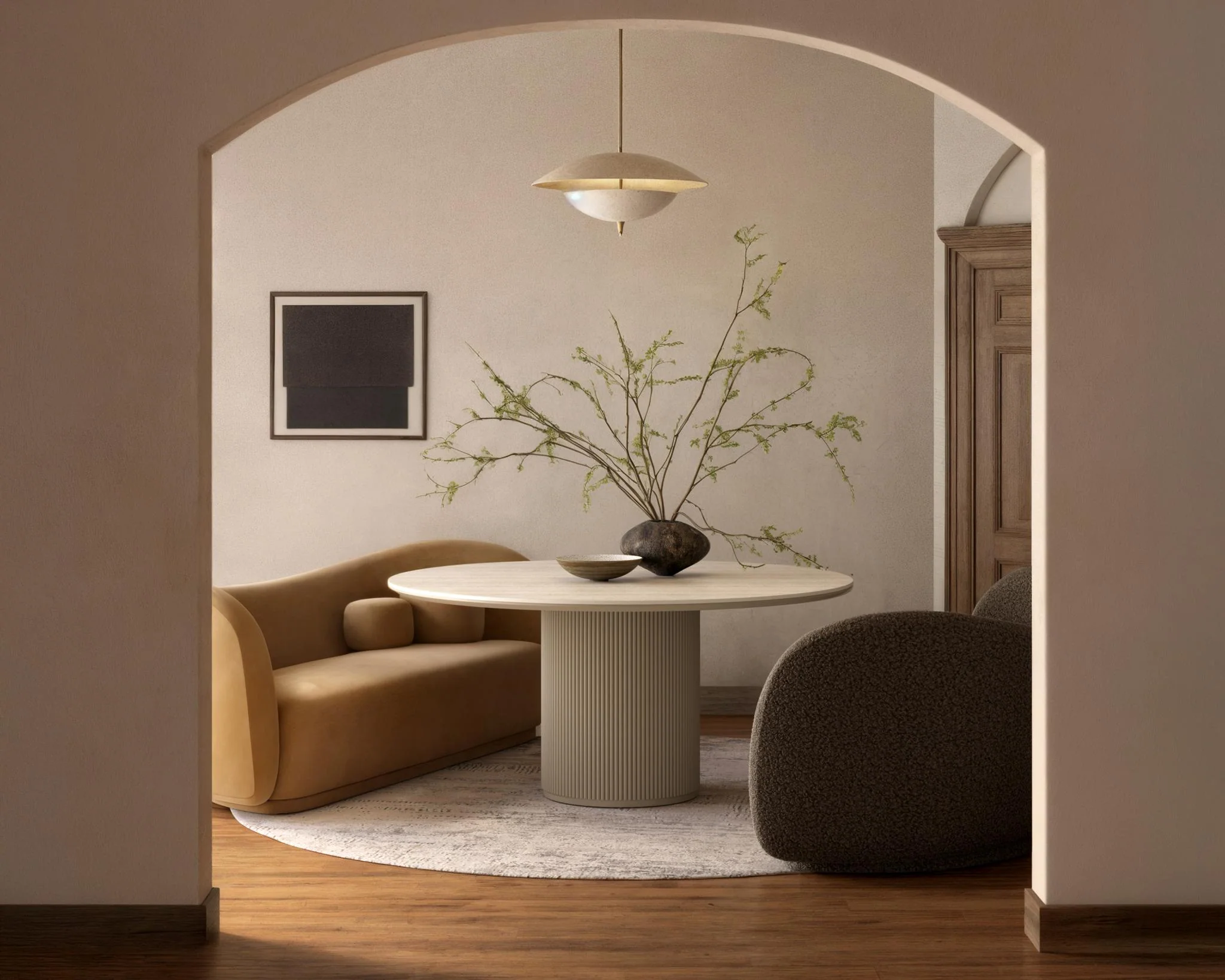 Athena Round Dining Table - Image 4