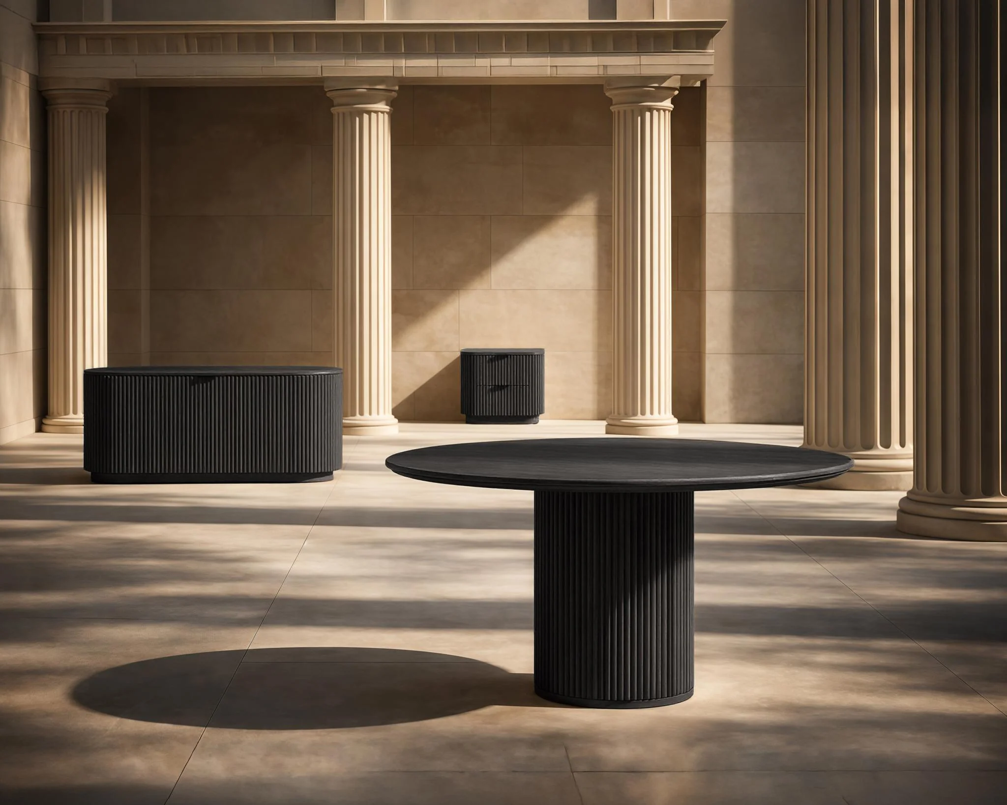 Athena Round Dining Table - Image 5