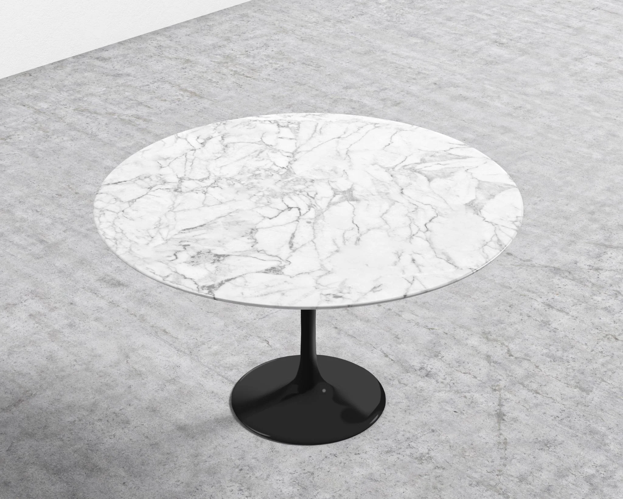 Tulip Table Round - Carrara - Image 10