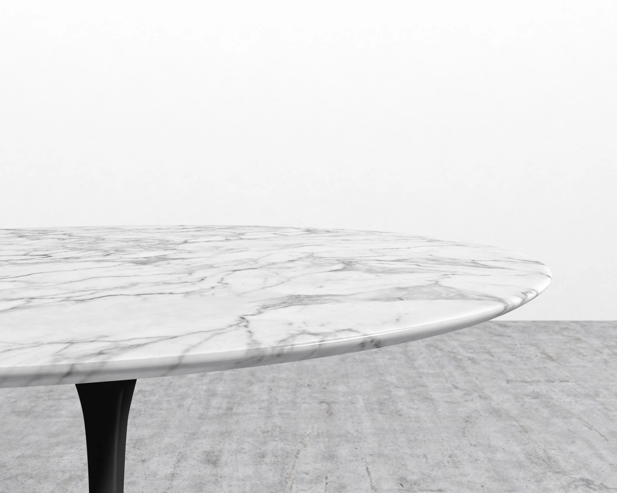 Tulip Table Round - Carrara - Image 11